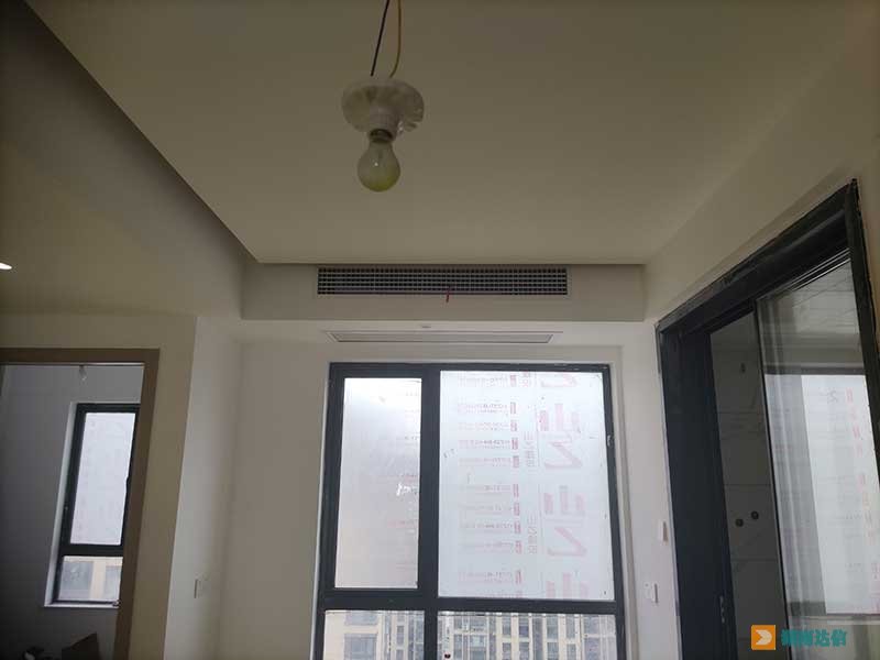 三菱电机家用中央空调餐厅安装完成实景图